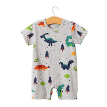 Load image into Gallery viewer, Newborn & Toddler Animal Print Romper - Comfy Bambino