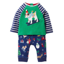 Load image into Gallery viewer, 2 Piece Unisex Animal Sweatshirt & Pants Set - Comfy Bambino