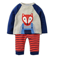 Load image into Gallery viewer, 2 Piece Unisex Animal Sweatshirt & Pants Set - Comfy Bambino