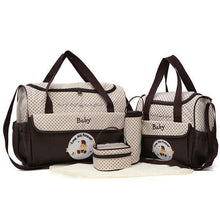 Load image into Gallery viewer, 5 Piece MOTOHOOD Baby Changing Bag Set - Comfy Bambino