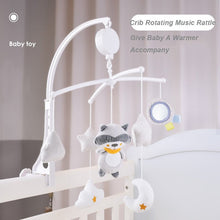 Load image into Gallery viewer, Animal Baby Crib Mobiles Carousel For Cots (0 - 12 Months) - Comfy Bambino
