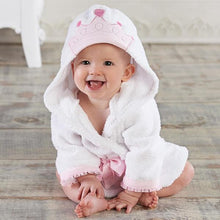 Load image into Gallery viewer, Hooded Animal Baby Bathrobe - Comfy Bambino