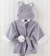 Load image into Gallery viewer, Hooded Animal Baby Bathrobe - Comfy Bambino