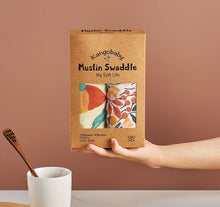 Load image into Gallery viewer, Kangobaby 2pcs/Set Soft Bamboo Cotton Baby Blanket Muslin Swaddle - Comfy Bambino