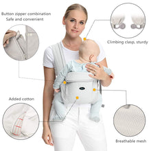 Load image into Gallery viewer, Natural Cotton Kangaroo Baby Sling Carrier - Comfy Bambino