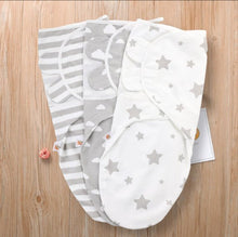 Load image into Gallery viewer, Newborn Organic Cotton Baby Swaddle - Comfy Bambino