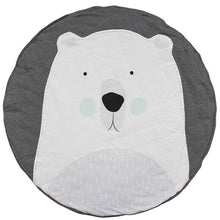 Load image into Gallery viewer, Soft Cotton Kids Animal Play Mat - Comfy Bambino