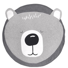 Load image into Gallery viewer, Soft Cotton Kids Animal Play Mat - Comfy Bambino