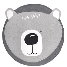 Load image into Gallery viewer, Soft Cotton Kids Animal Play Mat - Comfy Bambino