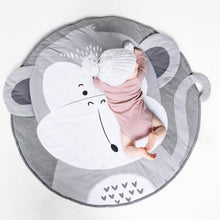Load image into Gallery viewer, Soft Cotton Kids Animal Play Mat - Comfy Bambino