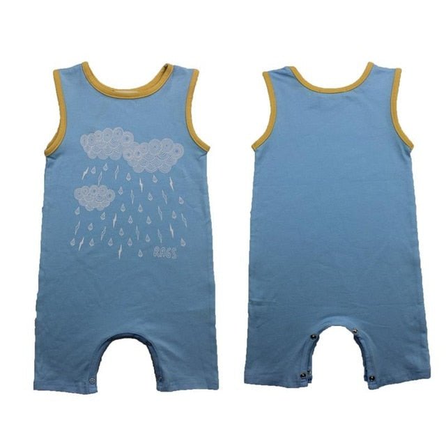 Baby Unisex Sleeveless Romper - Comfy Bambino