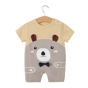 Newborn & Toddler Animal Print Romper - Comfy Bambino