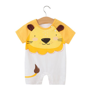 Newborn & Toddler Animal Print Romper - Comfy Bambino