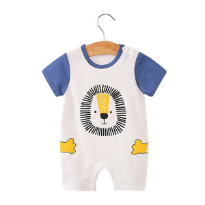Newborn & Toddler Animal Print Romper - Comfy Bambino