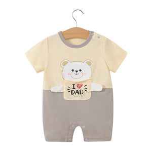 Newborn & Toddler Animal Print Romper - Comfy Bambino
