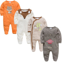 Load image into Gallery viewer, 4 Piece Baby Boy Romper Set - Comfy Bambino
