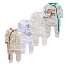 Load image into Gallery viewer, 4 Piece Baby Boy Romper Set - Comfy Bambino
