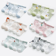 Load image into Gallery viewer, 5 Pairs Baby/ Toddler Socks - Comfy Bambino
