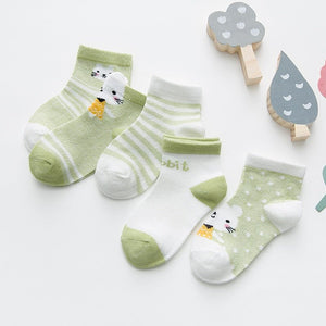 5 Pairs Baby/ Toddler Socks - Comfy Bambino