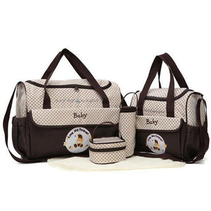 5 Piece MOTOHOOD Baby Changing Bag Set