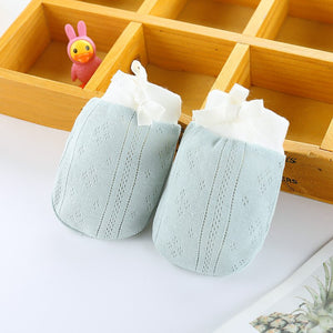 Newborn Cotton Anti-Scratch Mittens