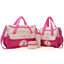 Load image into Gallery viewer, 5 Piece MOTOHOOD Baby Changing Bag Set
