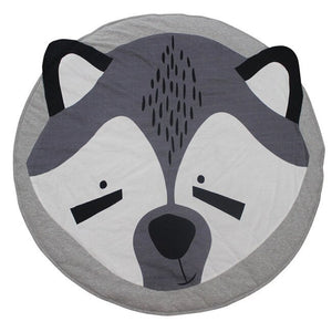 Soft Cotton Kids Animal Play Mat