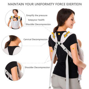 Natural Cotton Kangaroo Baby Sling Carrier
