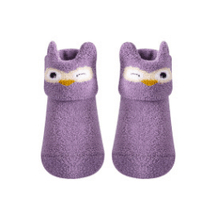 Load image into Gallery viewer, Baby Silicone Coral Fleece Non - Slip Cartoon Socks - Comfy Bambino
