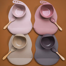 Load image into Gallery viewer, BPA Free Baby Silicone Tableware Set - Comfy Bambino
