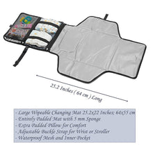 Load image into Gallery viewer, Foldable Compact Changing Mat - Comfy Bambino
