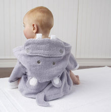 Load image into Gallery viewer, Hooded Animal Baby Bathrobe - Comfy Bambino
