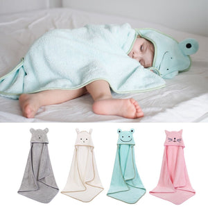 Hooded Poncho Bath Towel - Comfy Bambino