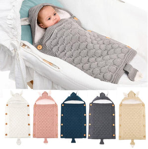 Knitted Baby Sleep Sack - Comfy Bambino