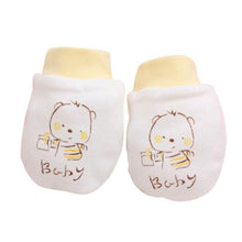 Load image into Gallery viewer, Newborn Baby Anti - Scratch Mittens - Comfy Bambino
