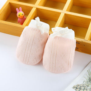 Newborn Cotton Anti - Scratch Mittens - Comfy Bambino