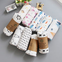 Load image into Gallery viewer, Newborn Muslin Blanket - Comfy Bambino
