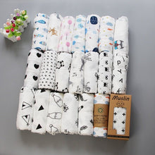 Load image into Gallery viewer, Newborn Muslin Blanket - Comfy Bambino
