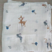 Load image into Gallery viewer, Newborn Muslin Blanket - Comfy Bambino
