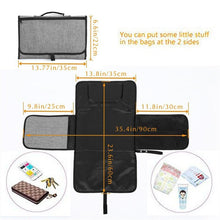 Load image into Gallery viewer, Portable Baby Changing Mat - Comfy Bambino
