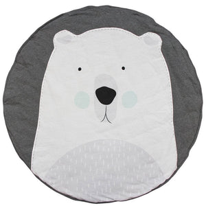 Soft Cotton Kids Animal Play Mat - Comfy Bambino
