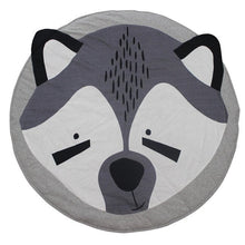 Load image into Gallery viewer, Soft Cotton Kids Animal Play Mat - Comfy Bambino
