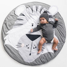 Load image into Gallery viewer, Soft Cotton Kids Animal Play Mat - Comfy Bambino
