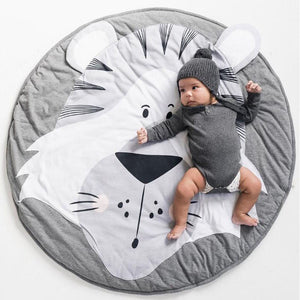 Soft Cotton Kids Animal Play Mat - Comfy Bambino