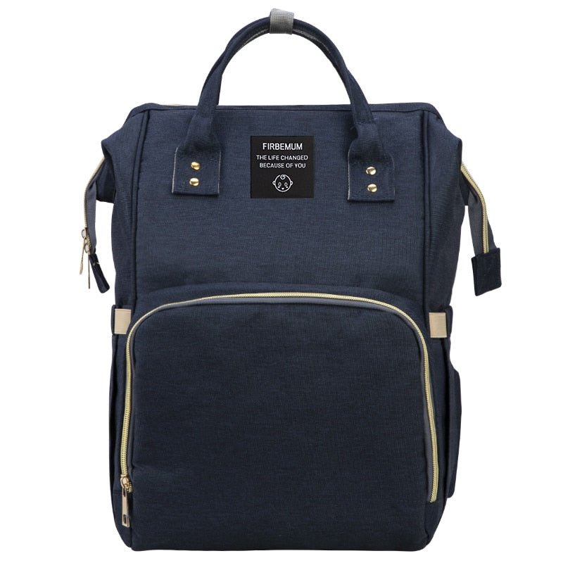 Stylish Water Resistant Baby Bag Backpack with Easy Access Compartments - Comfy Bambino