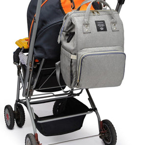 Stylish Water Resistant Baby Bag Backpack with Easy Access Compartments - Comfy Bambino