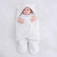 Load image into Gallery viewer, Ultra - Soft Baby Cotton &amp; Fleece Wrap - Comfy Bambino
