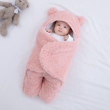 Load image into Gallery viewer, Ultra - Soft Baby Cotton &amp; Fleece Wrap - Comfy Bambino
