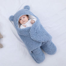 Load image into Gallery viewer, Ultra - Soft Baby Cotton &amp; Fleece Wrap - Comfy Bambino
