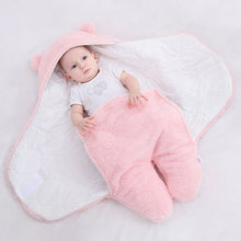 Load image into Gallery viewer, Ultra - Soft Baby Cotton &amp; Fleece Wrap - Comfy Bambino
